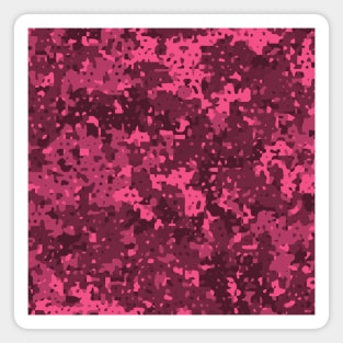 Pink Micro Camo (Camouflage) Pattern Magnet